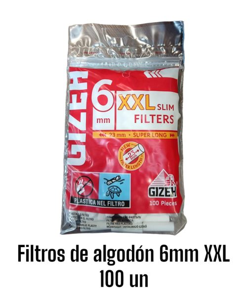 Filtros de algodón