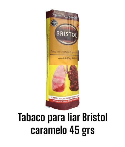 Tabaco para liar Bristol Caramelo 45 Grs.