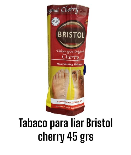 Tabaco para liar Bristol Cherry 45 Grs.