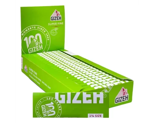 Papelillos Gizeh verde 1 1/4