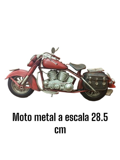 Moto metal a escala 28.5 cm