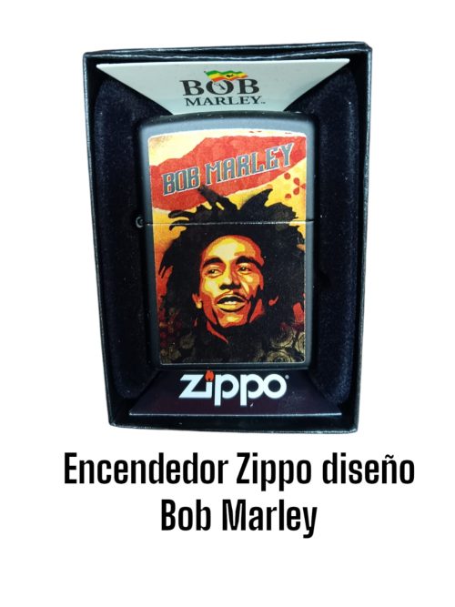 Encendedor Zippo diseño Bob Marley
