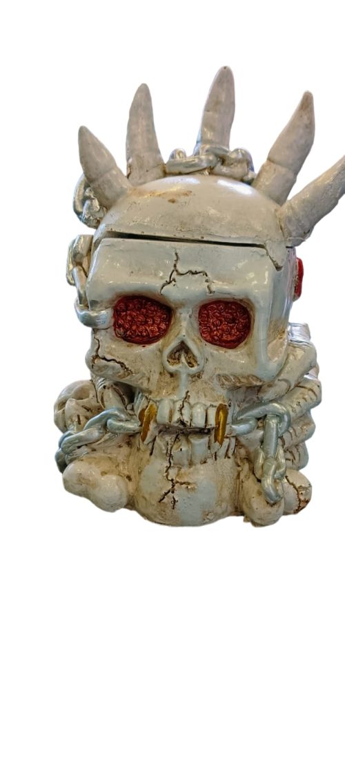 Cenicero calavera 12 cm